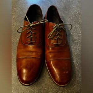 Cole Haan Brown Leather Men's Oxfords